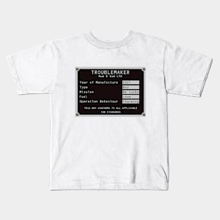 Troublemaker 2021 Son Kids T-Shirt